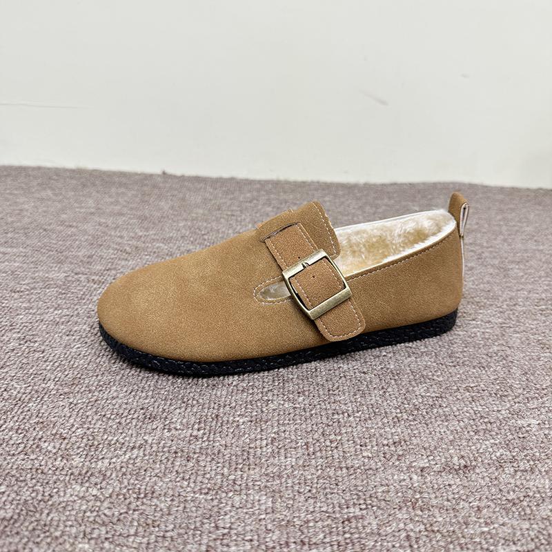 Fashion 2024 Women Minimalist Slip on Designer Baotou Lightweight Sandals Winter Fashion Warm Plush Cozy Home Slippers Shoes for Women