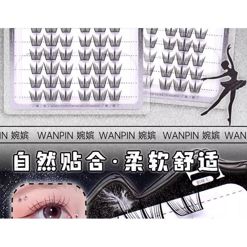 Mogugu - Natural Multipack False Eyelashes Cluster