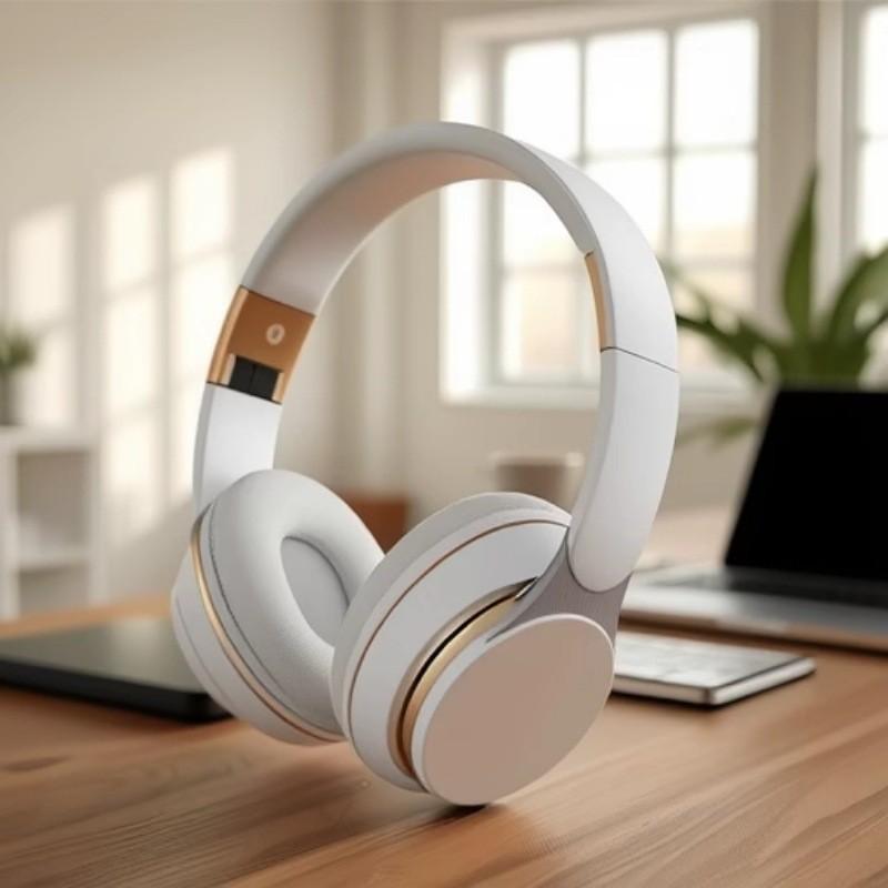 Bluetooth Headphones Sports Folding Over Ear With Long Battery Life For Active Use