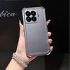Anti-Drop Airbag Bumper Phone Case for Xiaomi 15T Pro  Luxury Titanium Metallic Cover