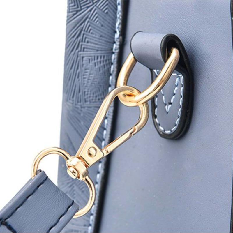 Temperament Middle-aged Women's Bag Fashion Leather Bag Large Capacity Handheld Straddle Shoulder Mother Bag Handheld Big Bag