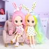 ICY DBS Blyth Middie Doll Joint Body 20CM Customized Doll Nude doll or Full Set Includes Clothes & Shoes DIY Toy Gift for Girls