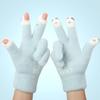 Kampffisch Strickhandschuhe: Herbst/Winter, Touchscreen, Niedlicher Studentenstil, Drei-Finger-freies Design