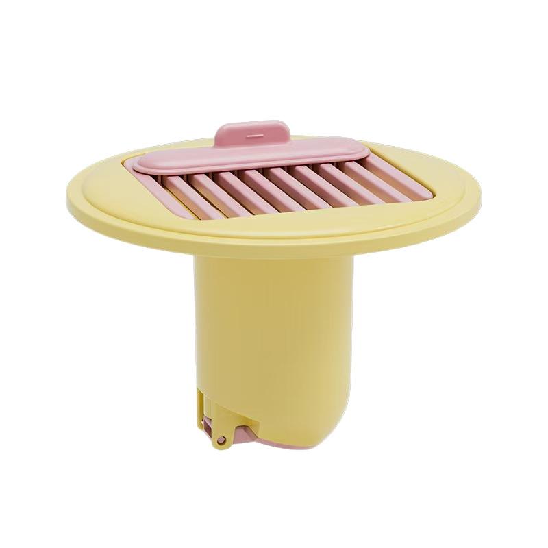 Magnetic floor drain deodorant core toilet bathroom sewer pipe deodorant cover hair catcher universal filter