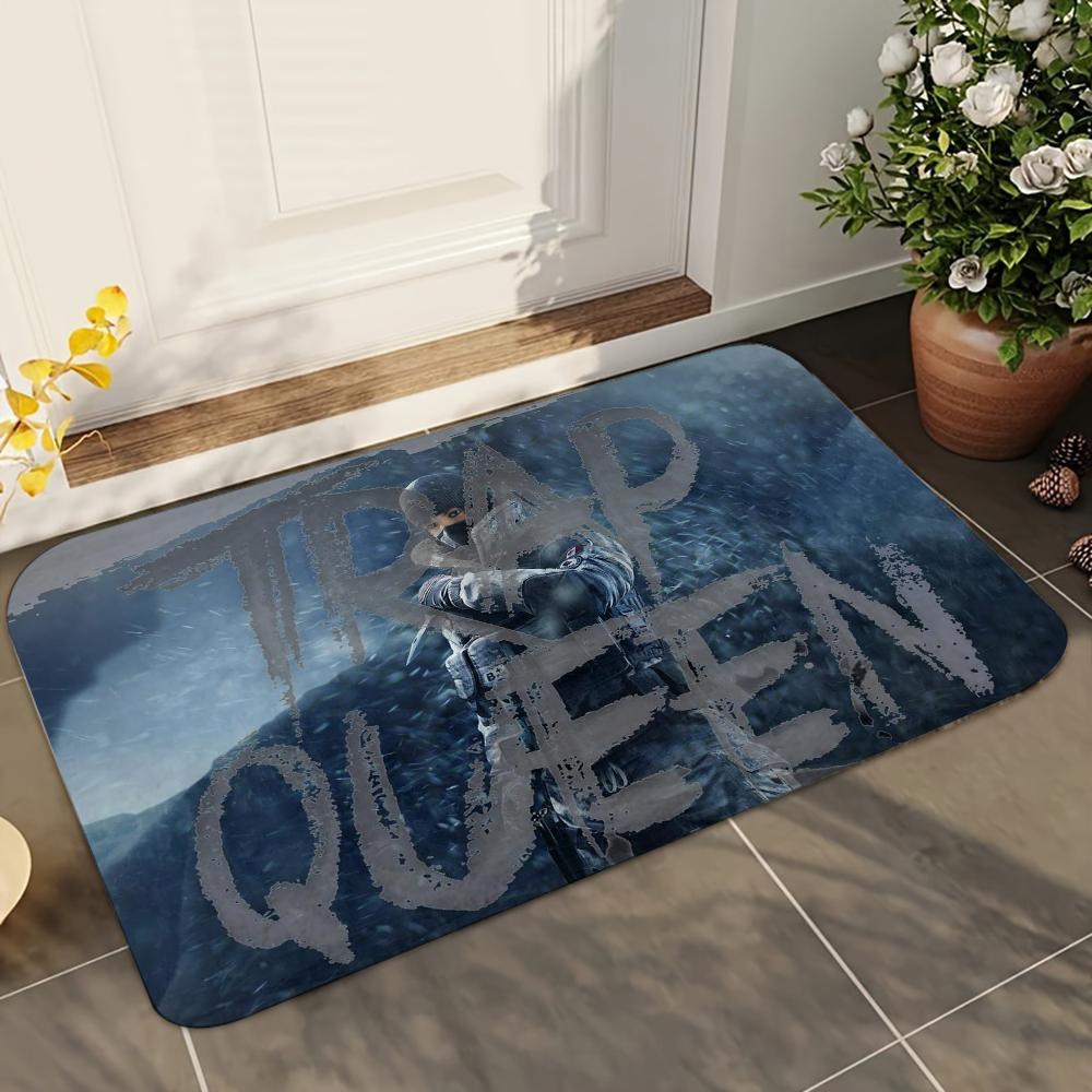 1pc Frost Trap Welcome Bathroom Absorbent Anti-Slip Mat Home Decor Carpet Kitchen Floor Mat Non-Slip Durable 40x60cm