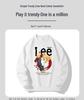 2025 Lee & Mitoo Unisex American Streetwear Fleece Long Sleeve Top