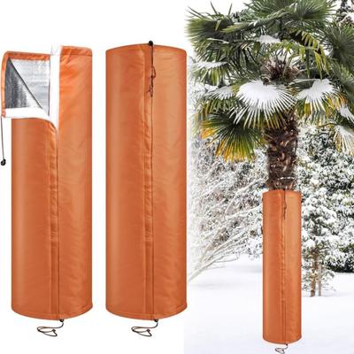 Winter Palm Tree Protector Tree Trunk Insulation Cover with Drawstring Cold Weather Tree Trunk Wrap for Garden Outdoor Protect