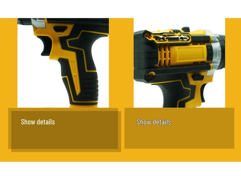 Multi-Function Lithium Electric Drill & Screwdriver Set