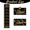 Christmas Red Cash Envelope Black Gold Folding Red Envelope Surprise Gift Party Gift Children's Surprise Gift Box