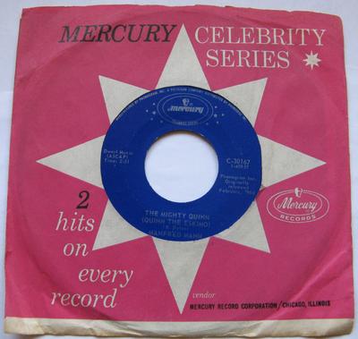 7inch Record MANFRED MANN / KEITH - The Mighty Quinn / 98.6 C30176 Mercury US Rock Used