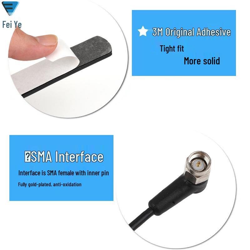 

Автомобильная антенна с высоким коэффициентом усиления: GSM 2.4G/4G/5G/433/NB-IoT Car Antenna