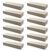Set of 12 Natural Wood Card Stands Photo and Postcard Display Base for Home Decoration Stylish Picture Holders Shelf