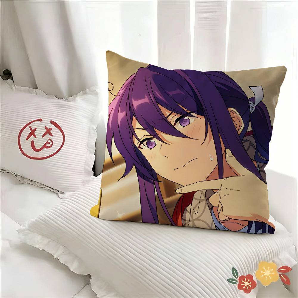 Pc Cute KKamui Gakupo Pillow Case Fashion Square Pillowcase Bedroom Sofa Room Ins Decoration Leisure
