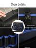 Multifunctional Electrician Crossbody Tool Bag - Canvas, Extra Thick with Large Capacity Pockets for Men