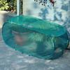 Pop-up Plant Cover Mesh Outdoor Plant Protector Insect Barrier Netting Foldable Crop Cage Raised Bed Cover for Vegetable Fruit Seedlings Garden Rows