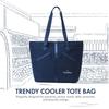 GrandTies Insulated Cooler Bag Tote, Insulated Cooler Bag (Space Blue)