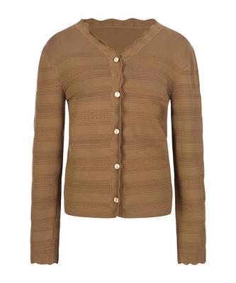 Maremonte Woven Pattern Knit Cardigan_M238Mkc30P0