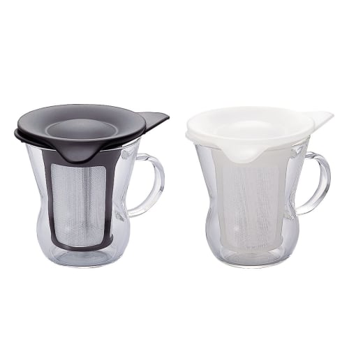 HARIO One Cup Tea Maker 200ml Black Made In Japan Present Gift OTM-1B