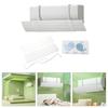 Adjustable 16.5x52cm Air Conditioning Deflector Plastic Baffle Anti Direct Blowing Plate Comfortable Air Supply Shield