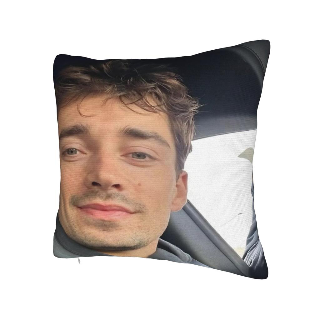 C-Charles Leclerc Pillow Covers Merchandise Soft Cushion Cover Decor  Throw Pillow Case Cover Home Multi Size