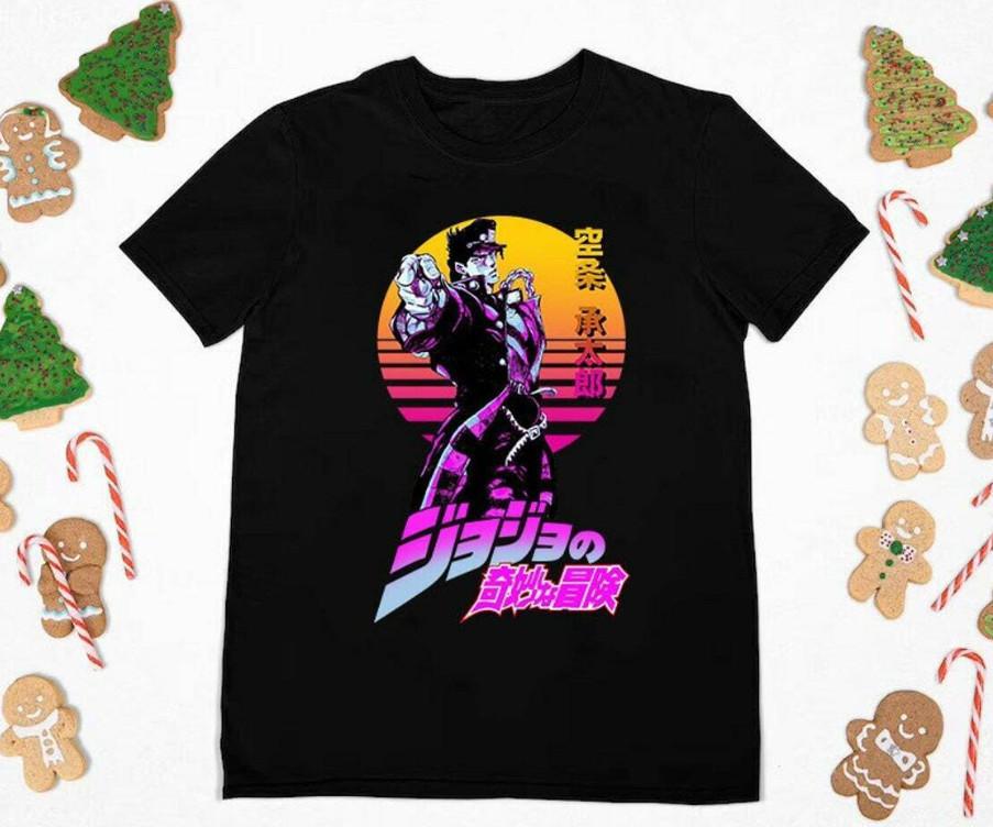

Jotaro Shirt, JoJo s Bizarre Adventure T-Shirt Unisex T-Shirt L