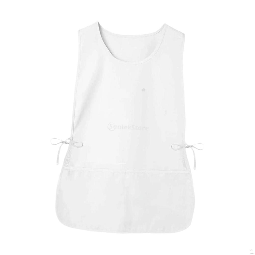 Zástěra Boční vázání Kapsy Číšník Bryndák Kuchař pro Krásu Nehty Kosmetologii