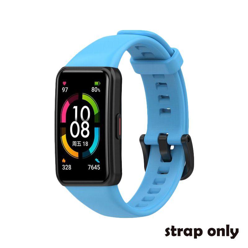 Adjustable Silicone Strap For Huawei Honor Band 6
