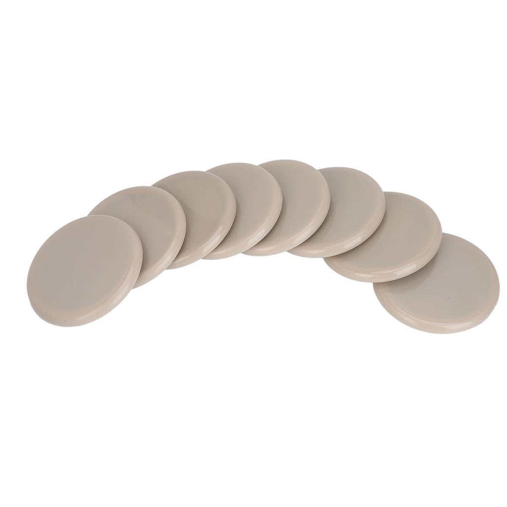 8 Stück 89mm Möbelgleiter Verhindern Kratzer Teppichschutz Möbelroller für Salon Zuhause