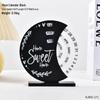 Ferris Wheel Desktop Moon Calendar: Manual Rotation Home Office Ornament with Advanced Design.