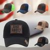 [JN] Summer Mesh Baseball Cap Women Men DAD Letter Patch Snapback Hat Casual Breathable Unisex Street Hip Hop Trucker Caps