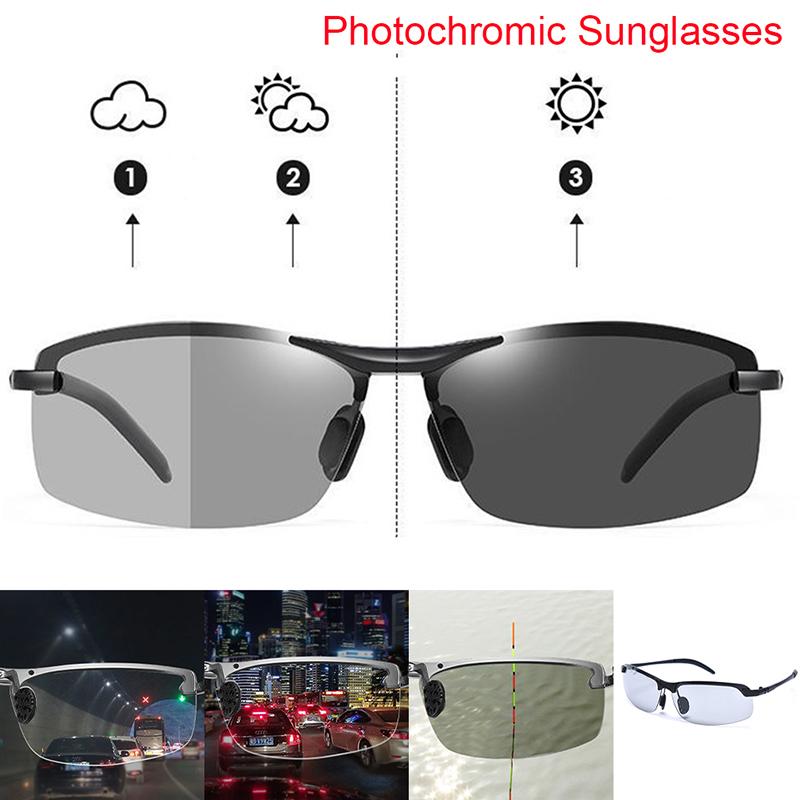 Polarisierte Sonnenbrille Uv 400 Fahrerbrille für Männer Nachtsichtbrille