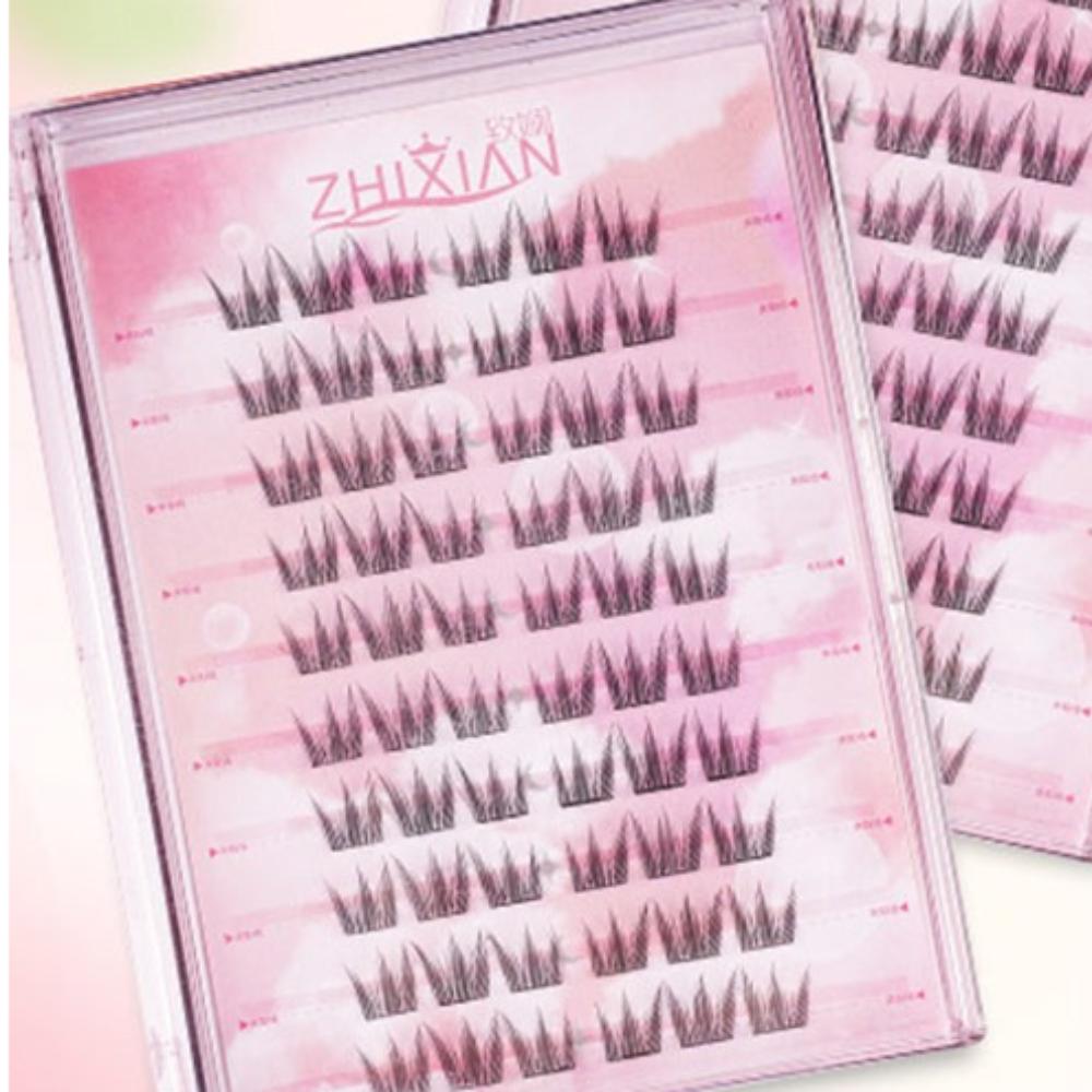 Anime Cosplay Segmentierte Falsche Wimpern Mit Jelly Klebestreifen Falsche Wimpern Manga Wimpern Wome