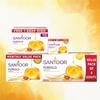 Santoor PureGlo Glycerine Soap with Almond Oil Pack of 1 Refreshing Daily Moisturizing Body Cleansing Bar( 125g X 6N )900g