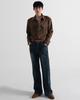 ENOAS Military Twill Epaulet Shirt [Mocha]