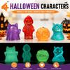 Handmade Craft Casting Mould for Seasonal Candle and Soap Projects, Single Piece for Halloween Party Table Styling and Display