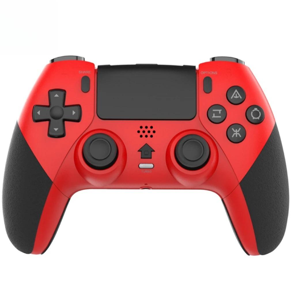 Controller Gamepad Wireless per PS4 con Vibrazione Motorizzata, Rilevamento del Movimento del Corpo, Funzione di Sparo Continuo a 6 Assi