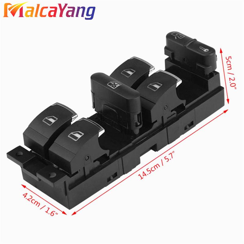 For Volkswagen VW MK4 Bora Seat Skoda Octavia MK1 Fabia Toledo Superb Window Panel Master Control Switch 1J4959857 1J4959857D