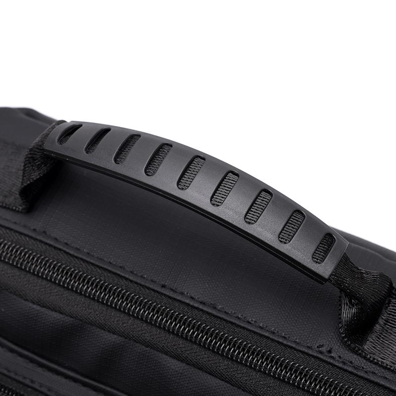Men's Business Document Bag Lightweight Large Capacity Multi-Compartment Crossbody Bag Commuter Shoulder Bag