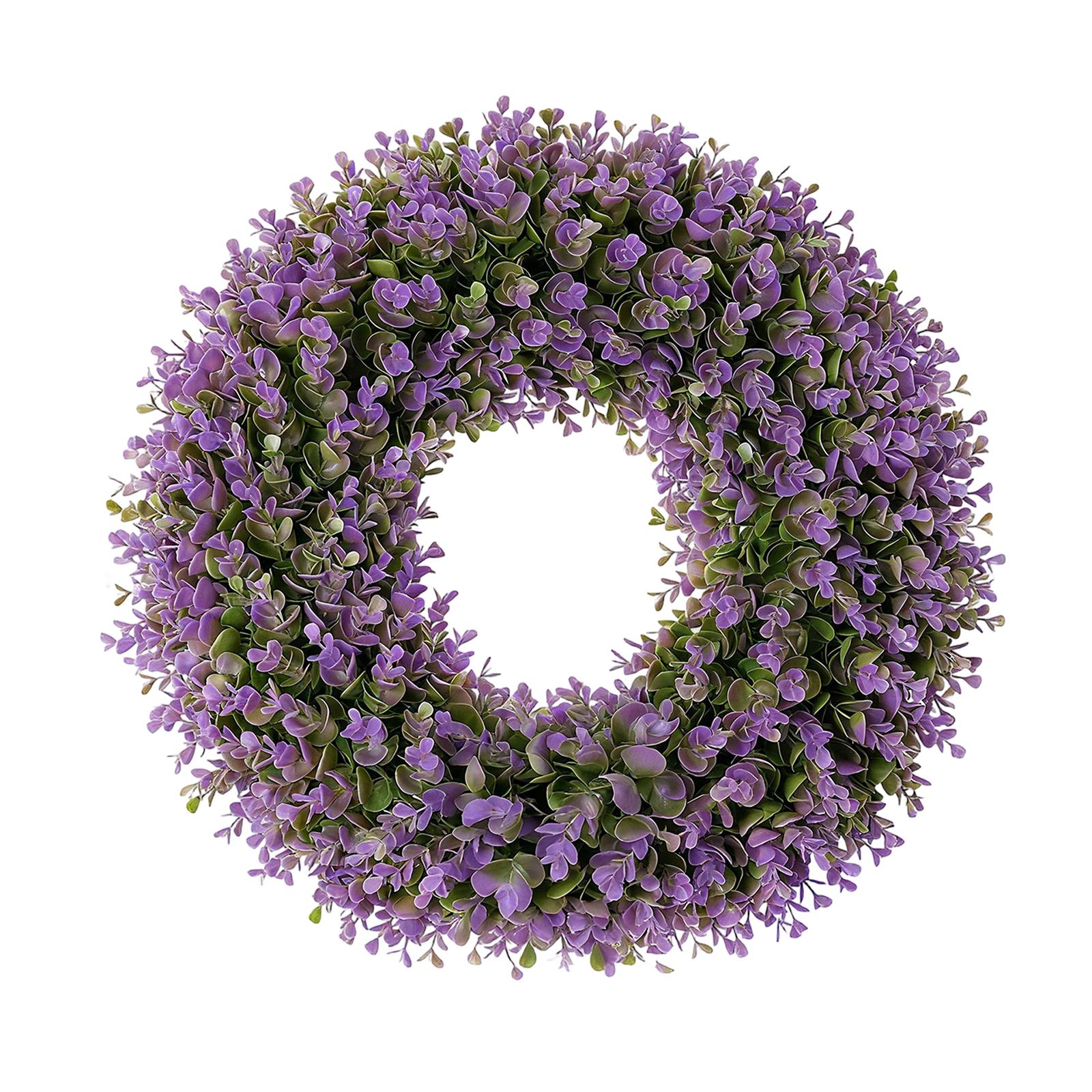 Весенний и летний цветочный венок Настенное/дверное подвесное украшение Симуляция Искусственный цветочный венок Украшение Настенное/дверное подвесное украшение