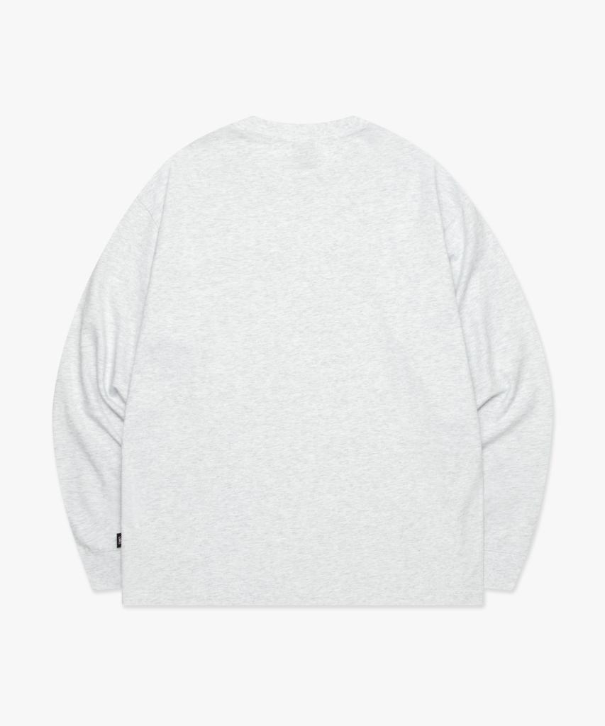 LMC Doodle Logo Long Slv Tee Light Heather Gray