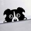 Reflective Waterproof Cute Puppy Dog Pattern Car Auto Trunk Decor Sticker Decal