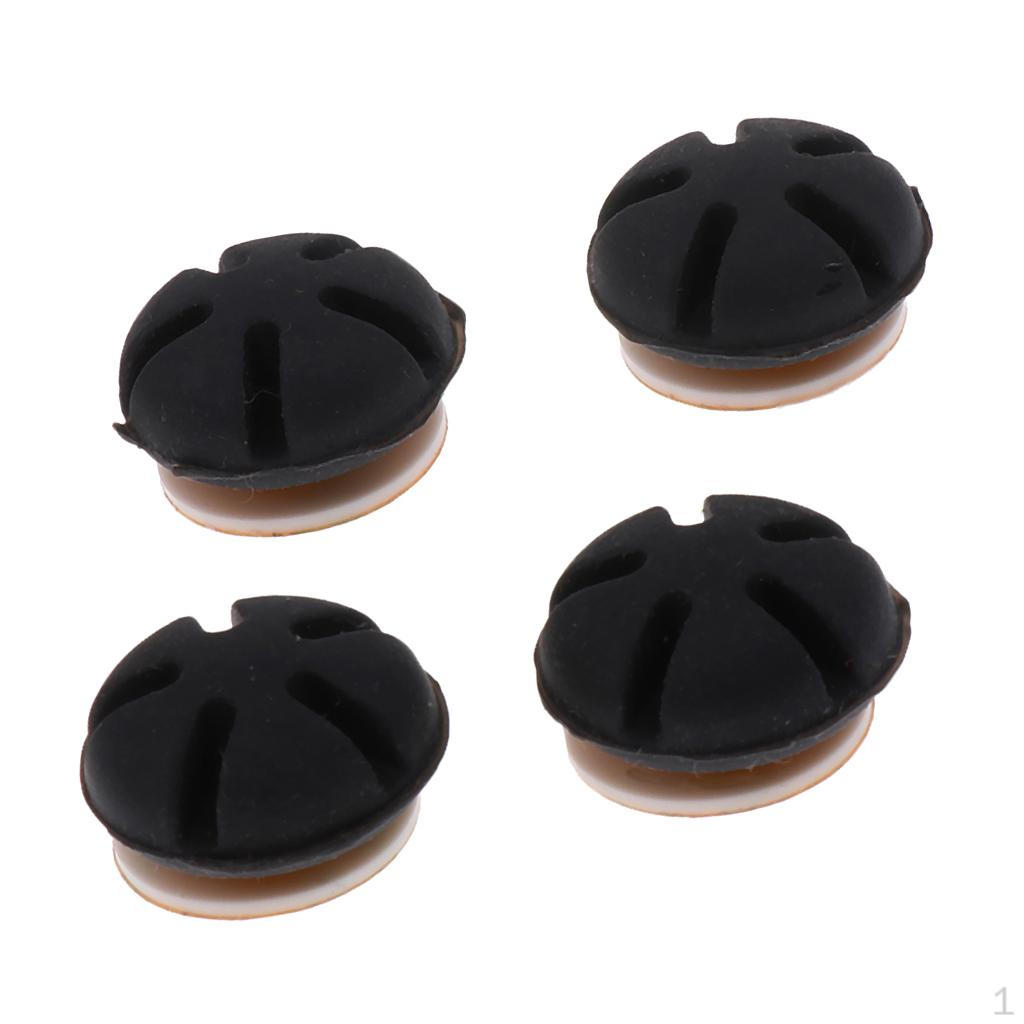 

4 Pcs Bow Stabilizer / Vibration Shock Absorber LIMB DAMPENER - чорний