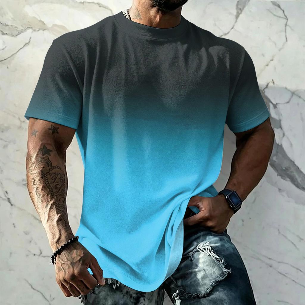 Men's Vintage Short Sleeve T Shirt Loose Fit Breathable Summer Sports Streetwear Casual Everyday Top