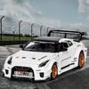 1:24 Legierung GTR CSR2 R34 Sportwagen Diecast Modelle Spielzeug mit Sound Licht Miniaturauto Rad Rückziehfahrzeuge für Jungen Geschenke