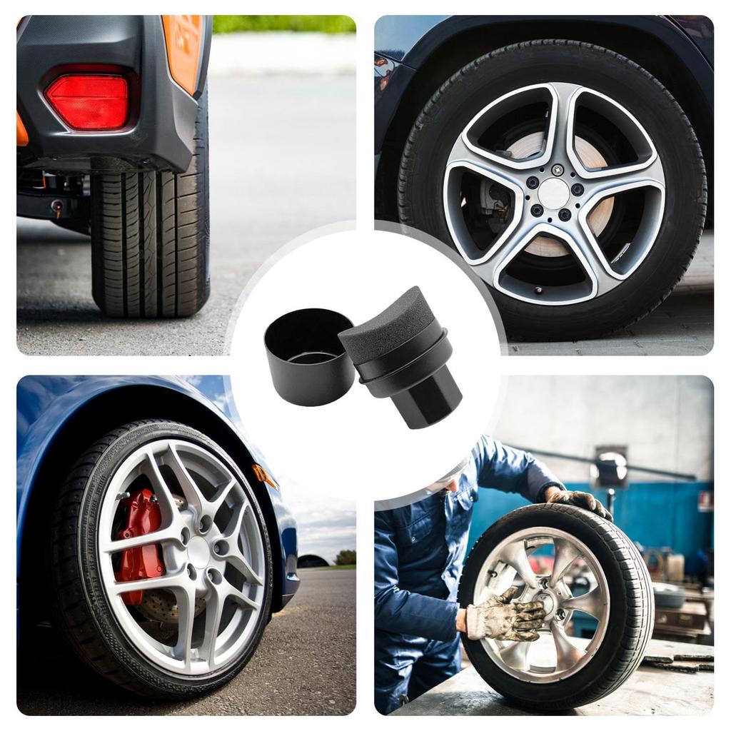 Tire Shine Sponge - Ergonomic Applicator Pad, Ergonomic Applicator | Gentle Application