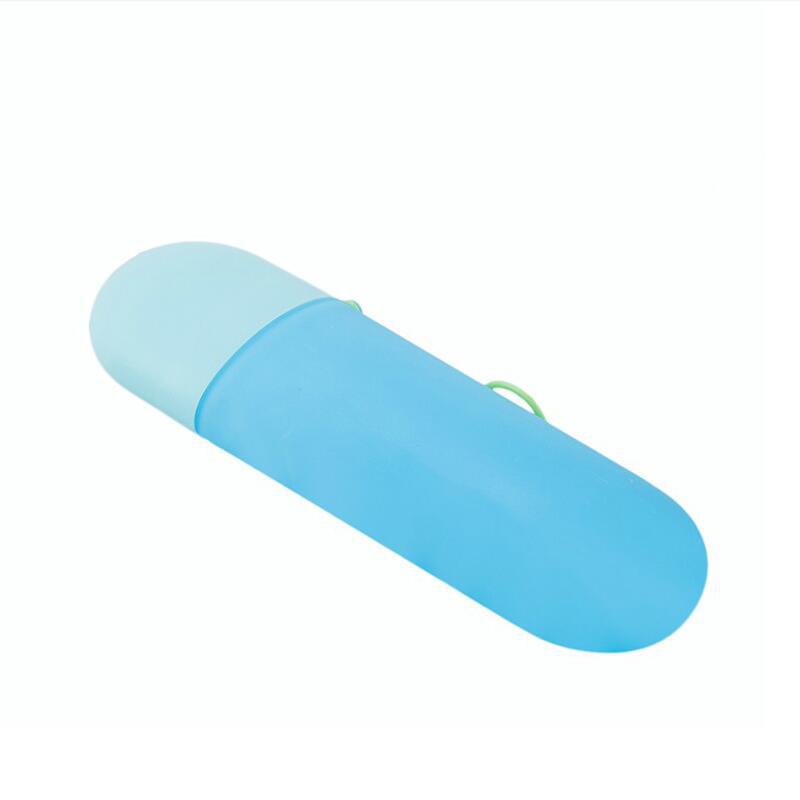 Porte-brosse à dents Portable housse boîte dentifrice voyage Camping randonnée Capsule salle de bain rangement bain de bouche tasse