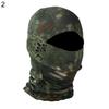 Unisex Camo Print Outdoor Cycling Balaclava Neck Gaiter Cap Full Face Cover