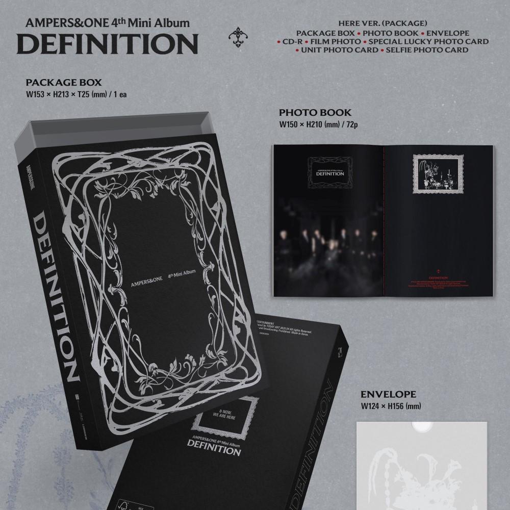 AMPERS&ONE [DEFINITION] 4th Mini Album HERE Version