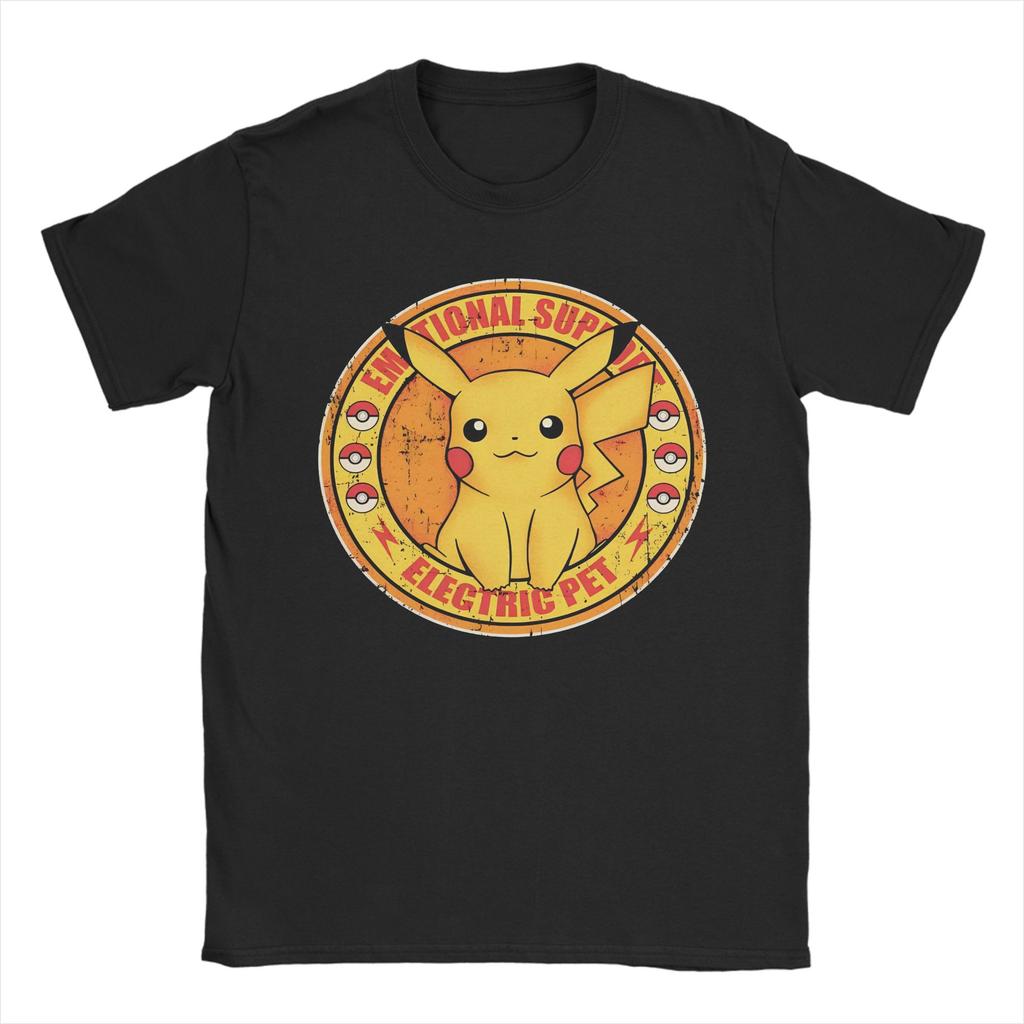 Potištěné tričko Pokemoned Gym Gengar Pánské s kulatým výstřihem a krátkým rukávem Bavlněné letní oblečení