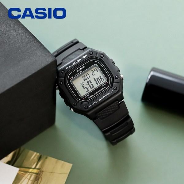 Универмаг AS в наличии Casio basic square электронные часы W-218 цифровые — фото 8